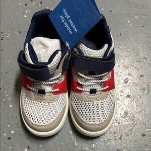 Stride Rite Kids' Sneakers in Red, Navy, and White